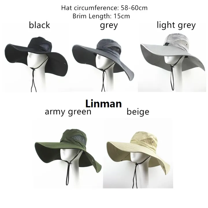 Men%20Women%20Wide%20Visor%20Brim%20Hat%20Boonie%20Bucket%20Cap%20Summer%20Fishing%20UV%20Sun%20Protection%20Breathable%20Caps%20-%20Image%205
