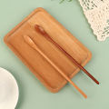 1Pc Wooden Spoon Kitchen Cooking Utensil Honey Dessert Coffee Soup Teaspoon MNP. 