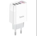 HOCO Easy Charge 3-Port Digital Display Charger Set Micro – C93A. 