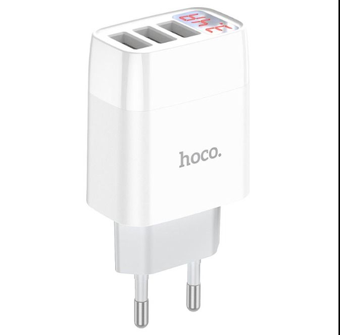HOCO%20Easy%20Charge%203-Port%20Digital%20Display%20Charger%20Set%20Micro%20%E2%80%93%20C93A%20-%20Image%202