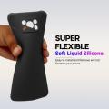 Back Cover Case For Poco X3 / X3 Pro (Silicone, Camera Protection, Soft, Black). 