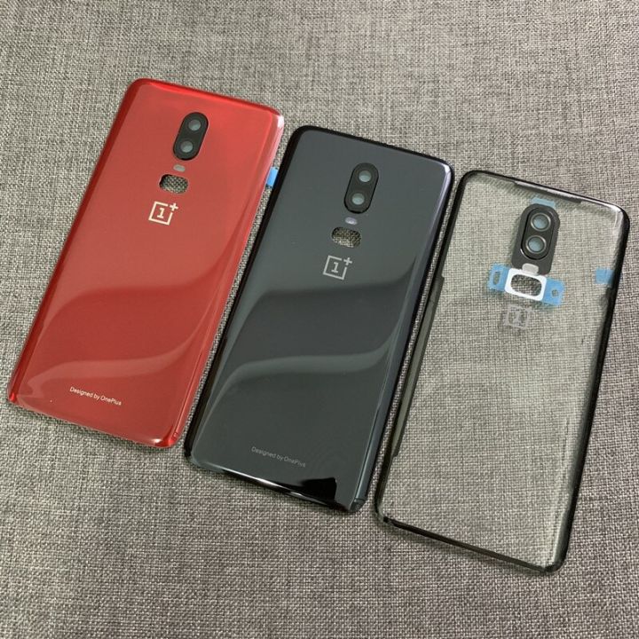 Oneplus6%20Rear%20Housing%20For%20Oneplus%206%20One%20Plus%20Glass%20Back%20Cover%20Repair%20Replace%20Phone%20Door%20Case%20+%20Camera%20Lens%20Logo%20-%20Image%205