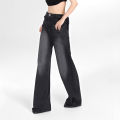 Straight Black Baggy Jeans For Women - Multisize | Fashion | Jeans For Women | Pants For Women | Women'S Wear |. 