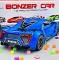 Xujiguanghui 1:16 Scale Racing Bonzer Remote Control Car led Rechargeable Battery RC Car Series with Charger for Kids. 