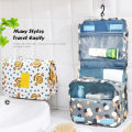 Lightweight Wall Hanging Foldable Multipurpose Makeup, Cosmetics, Toiletries, Travel Pouch Bag Kit. 