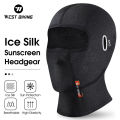 WEST BIKING Sun Protection Cycg Motorcycle Ice Silk Full Face Headgear Tube For Men Women Balaclava Mask Anti-UV Scarf. 