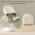 Retainer Case Portable Mouth Guard Box Oral Cleaning False Teeth Denture Storage Box Teeth Aligner Braces Box Orthod Layor. 