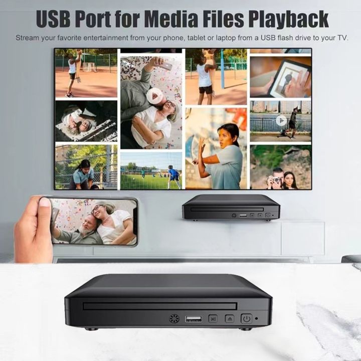 Home%20DVD%20Player%20Digital%20Multimedia%20Player%201080P%20HD%20AV%20Output%20with%20Remote%20Control%20-%20Image%204