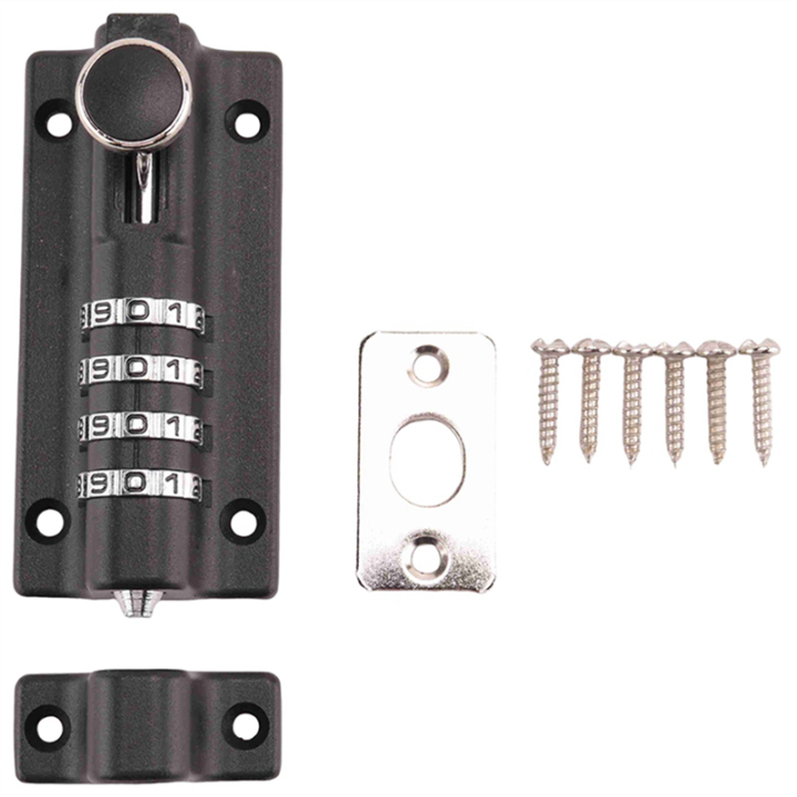 ARELENE%202X%20Password%20Lock%20Black%20Bolt%20Metal%20Door%20Latch%20Anti-Theft%20Safety%20Combination%20Digit%20Padlock%20Outdoor%20Gate%20Hardware%20-%20Image%208
