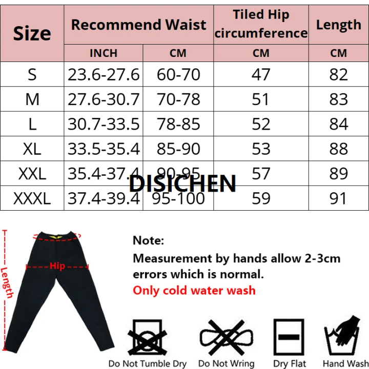 DISICHEN%20Neoprene%20Sauna%20Sweat%20Pants%20Gym%20Leggings%20Women%20Shapewear%20Body%20Shapers%20Waist%20Trainer%20Fat%20Burn%20Workout%20Fitness%20Slimming%20Pants%20Luxury%20-%20Image%206