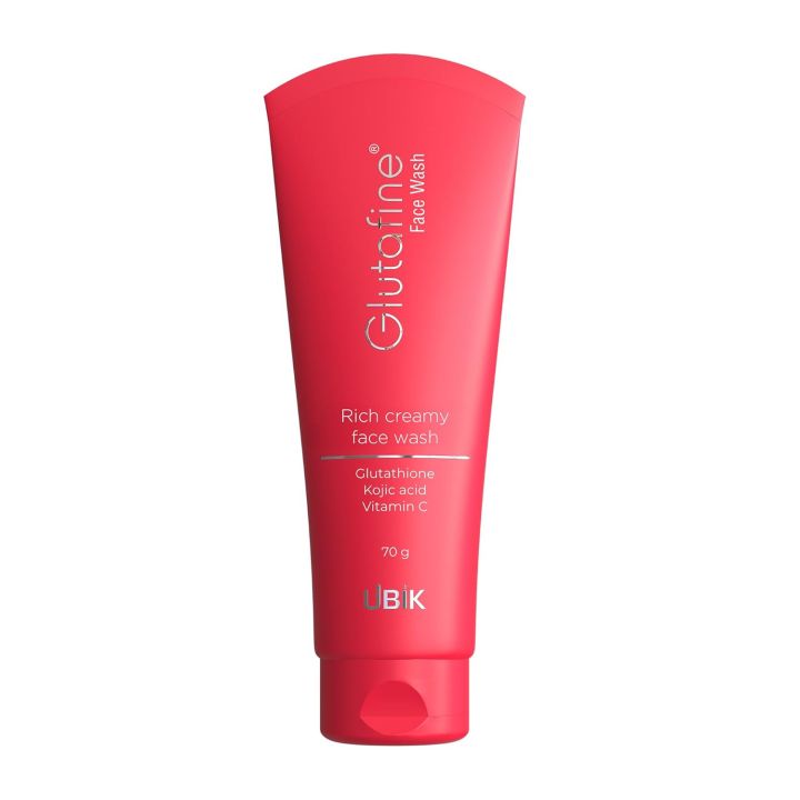 Glutafine Rich Creamy Face Wash with Glutathione, Kojic Acid & Vitamin C –  Brightening Cleanser for Soft, Smooth Skin, 70g