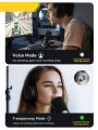 NeePho M03 Professional RGB Wireless Podcast Microphone | ANC Noise Cancelling Condenser Mic for Gaming, Streaming, YouTube & Content Creation. 