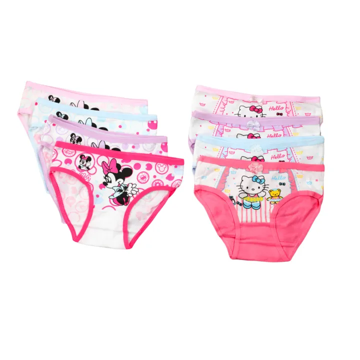 2Pcs/Bag%202-10Y%20New%20Girl%20Underwear%20Minnie%20Cotton%20Cartoon%20Children%20knickers%20Girls%20Underpants%20Kids%20Panties%20flat%20angle%20Panty%20Brief%20-%20Image%203