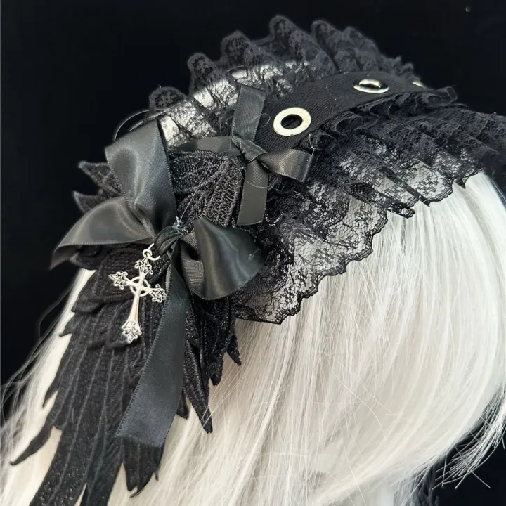 Gothic%20style%20Sweet%20Lolita%20Lace%20Headband%20Jk%20Kawaii%20Ruffled%20Hairband%20Hair%20Accessories%20Ribbon%20Bow%20Anime%20Maid%20Cosplay%20Headdress%20Cosplay%20Accessory%20-%20Image%206