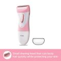 Philips HP6306/00 SatinShave Essential Women's Wet & Dry Electric Shaver For Legs, Cordless. 