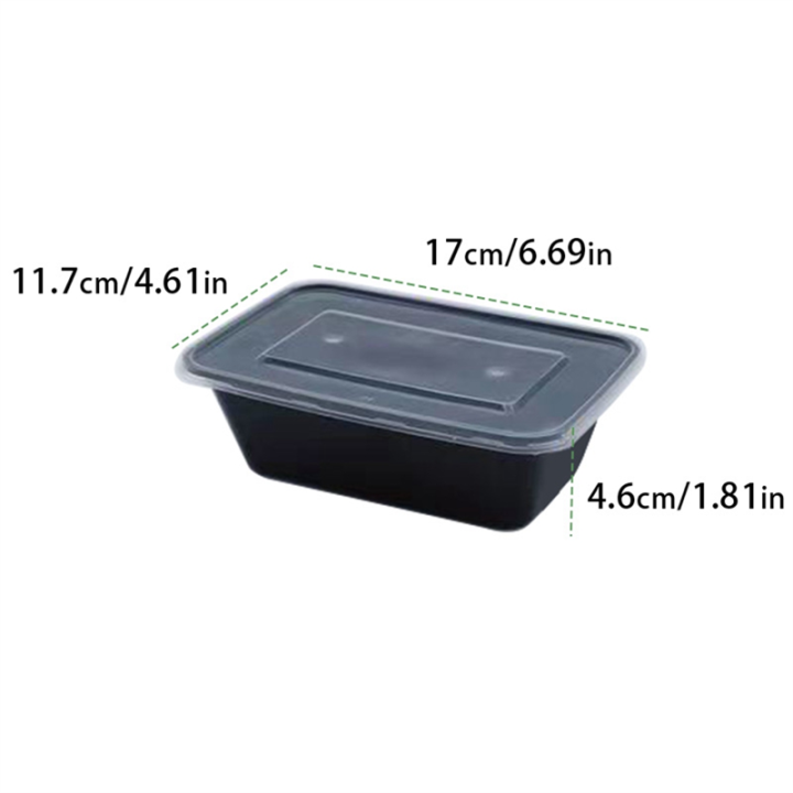 50-Pack%20Food%20Storage%20Lunch%20Box%20Plastic%20Bento%20Boxes%20Reusable%20To-Go%20Food%20Containers%20-%20Image%207