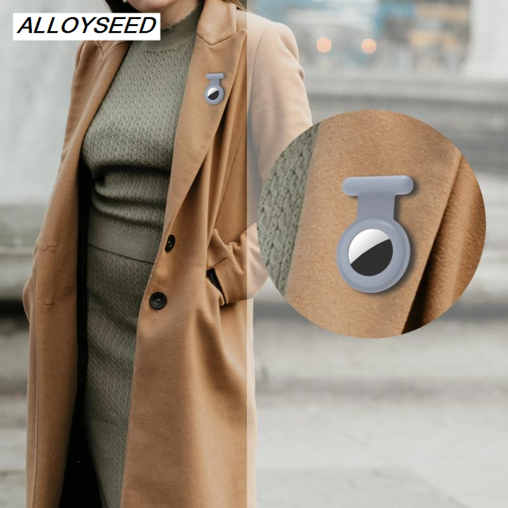 ALLOYSEED%20Apple%20AirTag%20silicone%20needle%20Fifty%20percent%20discount%20protector%20to%20prevent%20loss%20-%20Image%203