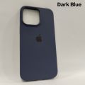 Apple iPhone 13 / iphone 14 (Same Size) Liquid Silicone Soft Cover Case | Microfiber Inside. 