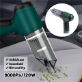 OYPFXMI 2X -107 Car Vacuum Cleaner 120W 9000Pa Ultra-Strong Wireless Blow and Suck Dual-Purpose Household Vacuum Cleaner. 