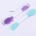 "1 Pc Silicone 2 in 1 Face Mask Applicator & Massager - Dual Action Face mask Applicator & Face Scrubber For Men & Women (Blue color). 