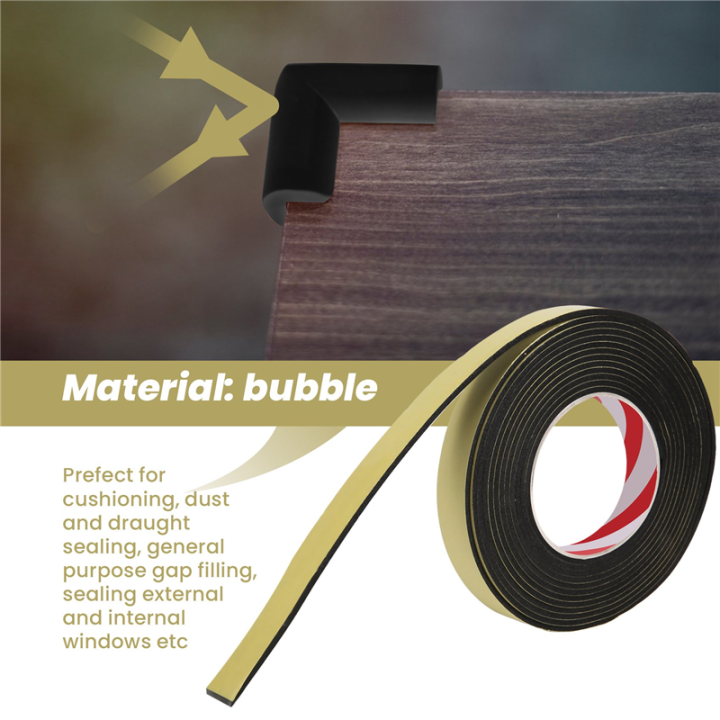 5m%20Black%20Single%20Sided%20Self%20Adhesive%20Foam%20Tape%20Closed%20Cell%2020mm%20Wide%20x%203mm%20Thick%20-%20Image%202