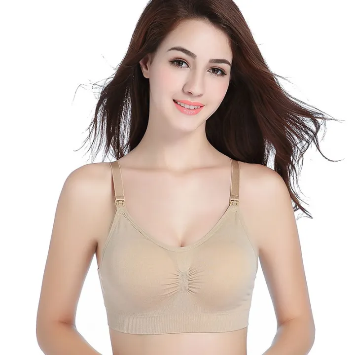 Supportive%20Maternity%20Nursing%20Bra:%20Comfortable%20Cotton%20Feeding%20Bra%20With%20Elastic%20Support%20and%20Adjustable%20Straps%20-%20Image%205