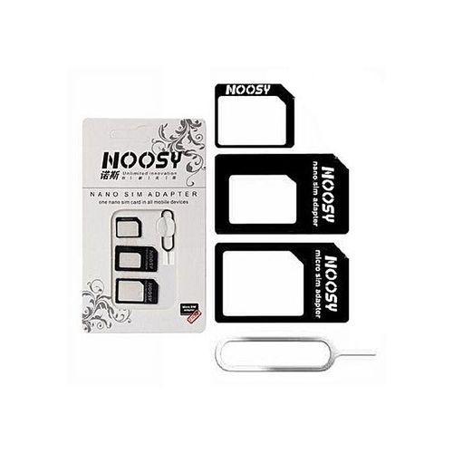 4 in 1 Sim Card Converter Adapter Kit Nano To Micro/Standard For iPhone 5/ 4S 4G With Sim Tray Opener