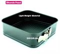 Square Spring Form Cake Baking Pan 24 Cm. 