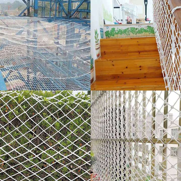 Solid Nylon Railing Stairs Netting Children Building Anti-Falling ...
