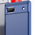 Protective Carbon Fibre Texture Slim Tpu Case For Pixel 6A. 