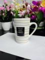 Generic 'Friday Good Vibes' Printed Coffee Mug, Tea Mug Set - 6 Pcs set. 
