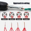 NCANRUI Wire Stripping and Twisting Tool,for Drill Twister Wire Stripper Cable Wire Connector Tool,Hex Shank Cable Wire. 