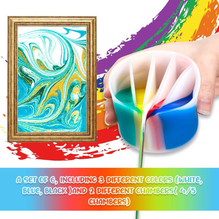 ARELENE%206%20Pieces%20Split%20Cup%20for%20Paint%20Pouring,%20Reusable%20Silicone%20Split%20Cup%20Art%20Painting%20Fluid%20Cups%20Silicone%20Pouring%20Divided%20Cup%20-%20Image%204