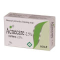 Acnecare-2.5%, Benzoyl Peroxide Anti-Acne Soap, 75Gm ( Pack Of 2). 