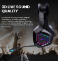 Lenovo G50 Wireless Headset Computer Headset 7.1 Channel E-Sports Game Headphone With Omnidirectional Microphone Subwoofer Black. 