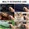 Portable 130000RPM Mini Violent Turbo Fan Brushless Motor Four Wind Speeds Electric Air Duster Quiet LED Lighting Vacuum Cleaner Combustion Support. 