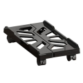 Computer Tower Stand Adjustable Mobile CPU Stand CPU Holder PC Tower Stand with Rolling Caster Wheels Riser Stand Black. 