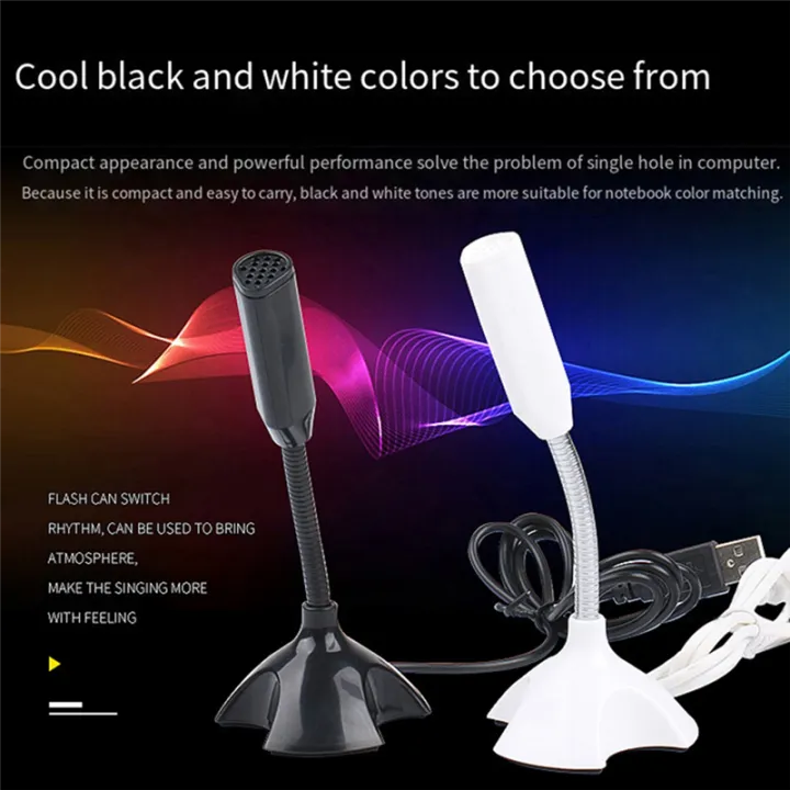 USB%20Laptop%20Microphone%20Voice%20Mic%20High%20Sensitivity%20Mini%20Studio%20Speech%20Mic%20Stand%20with%20Holder%20Gaming%20Conference%20for%20PC,White%20-%20Image%202