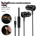 Wired Earbud Fevers Sound Effect Powerful Bass Lightweight 3.5mm HiFi In-ear Sports Earbud for Fitness. 