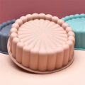 3PC Silicone Cake Pan Multi-Functional Round High Temperature Resistant DIY Baking Mold Easy Install. 