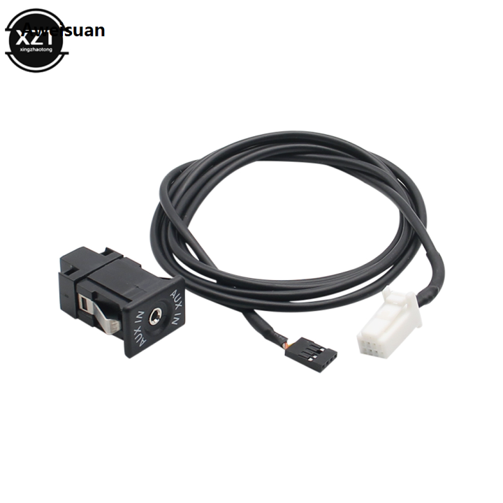 Aweisuan%20%E3%80%90Lrofessional%20service%E3%80%918pin%20Car%20Radio%20Aux-In%20Socket%20Plug%20Aux%20Adapter%20For%20Suzuki%20Sx4%20Grand%20Vitara%20Wire%20Harness%20Audio%20Aux%20Cable%20Adapter%20Accessories%20-%20Image%202