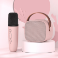 Multifunction Portable Mini Bluetooth Speaker Stereo Surround Karaoke Machine Wireless Dual Microphones K Song Subwoofer 3DStereo Amplifier Family. 