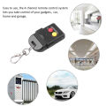 NEW 8 Dip Switch 433Mhz 330mhz Smart Copy Remote Control Fixed Code 2 CH Duplicator For Gate Garage Door Opener Alarm System. 