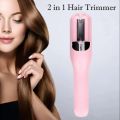 Rechargeable Cordless Split Hair Trimmer, Hair Split Ends Trimmer, Remover Damaged Hair, Repair Hair Care Treatment. 