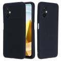 Poco M5 Silicone Back Cover with Soft Cloth Inside. 