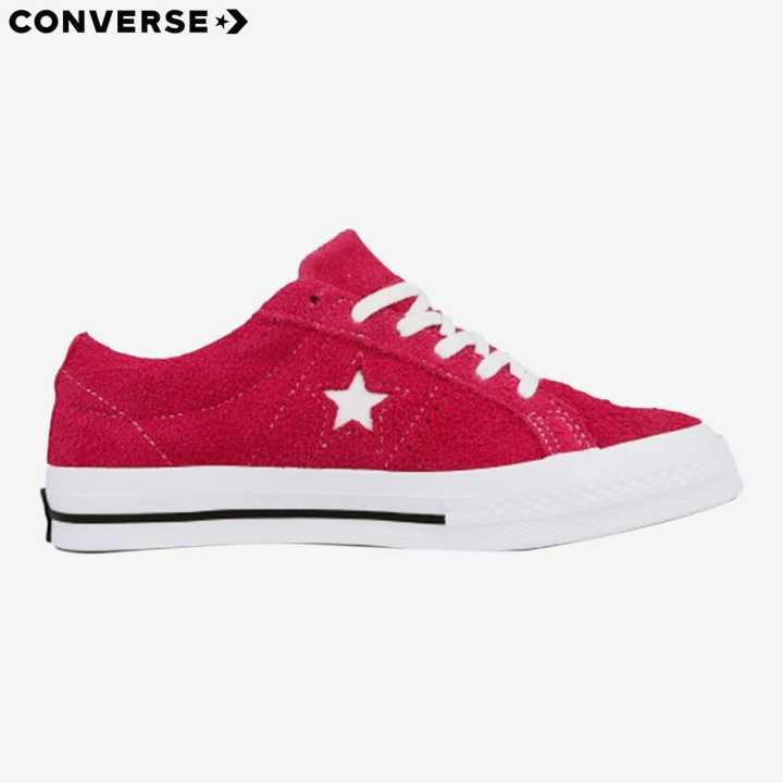 Converse one star red pink on sale