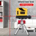 Tools Measurement Multi-function Point Line Cross Horizontal Vertical Line Optical Instrument 3D Laser Level. 