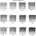 Winsor & Newton Studio Collection Graphite Pencils, Set Of 12 Pencils In Metal Tin Box (H-9B). 
