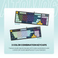 Fantech ATOM96 MK890 V2 Wired Mechanical Gaming Keyboard Mizu Edition. 