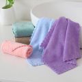 High Density Coral Fleece Towel/Very Soft Handkerchief Multicolor. 